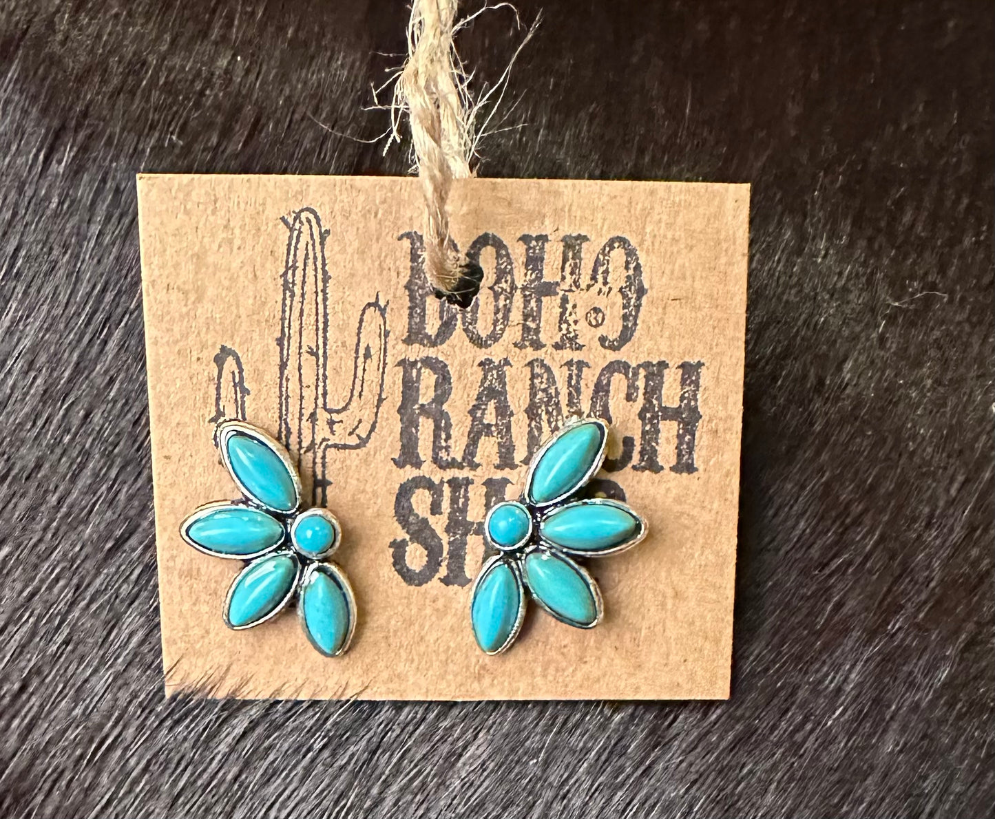 Western Stud Post Earrings