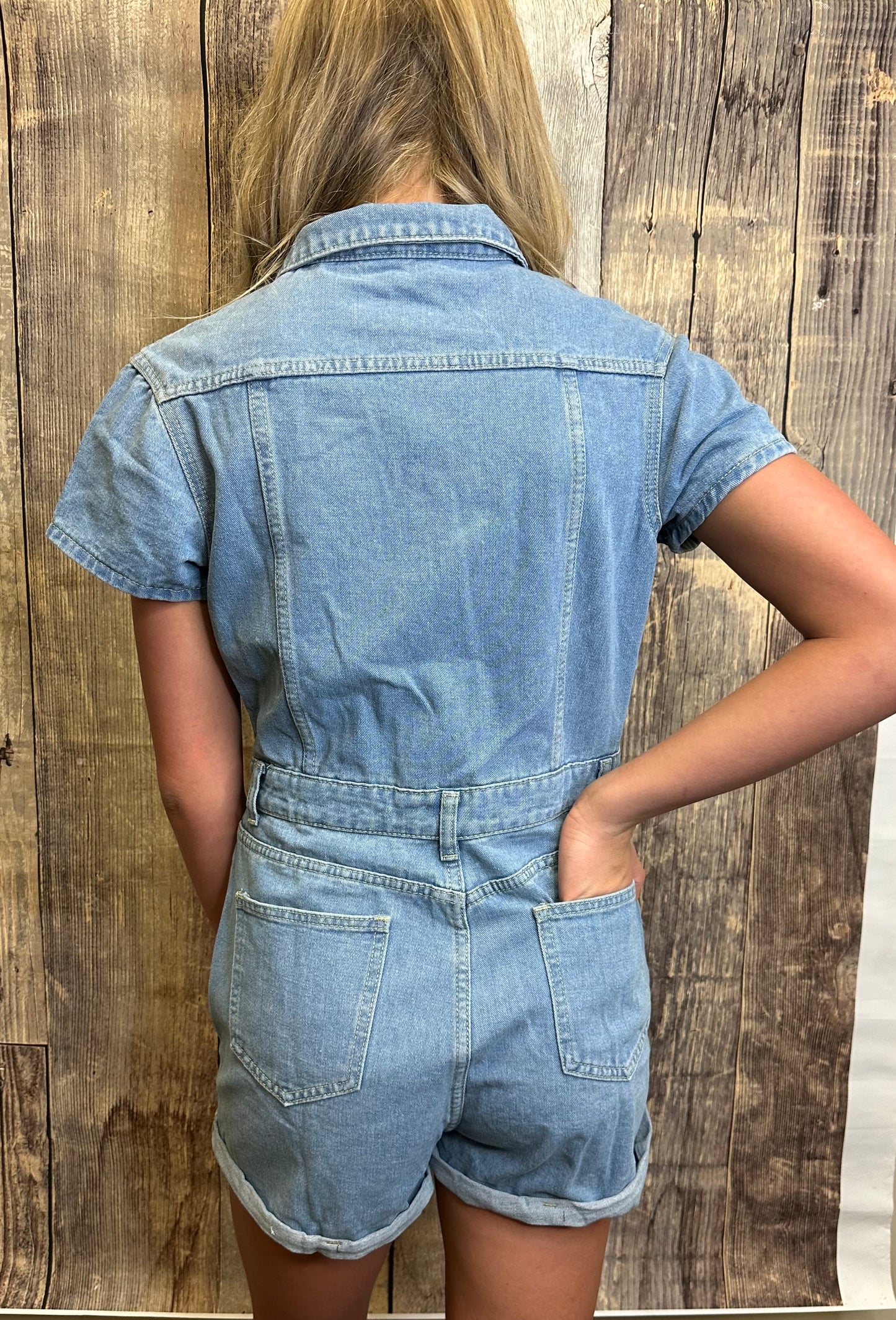 VINTAGE DENIM JUMPSUIT