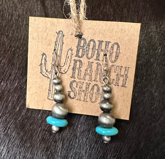 Western Stone Dangle Earrings