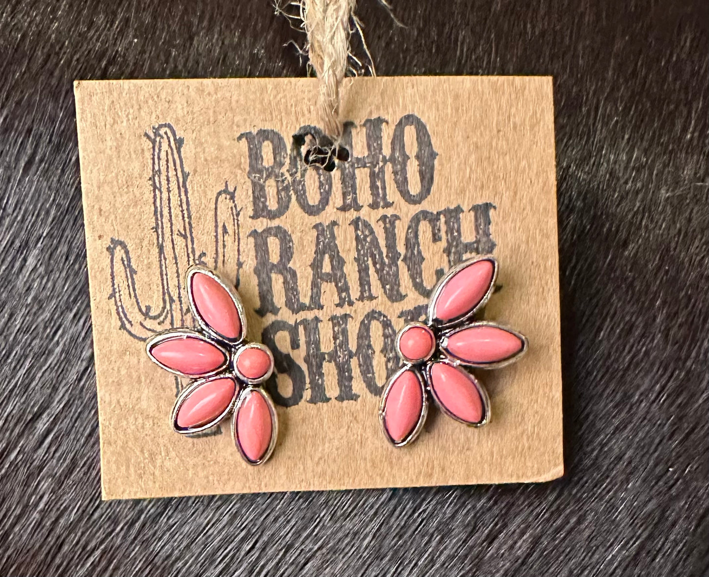 Western Stud Post Earrings