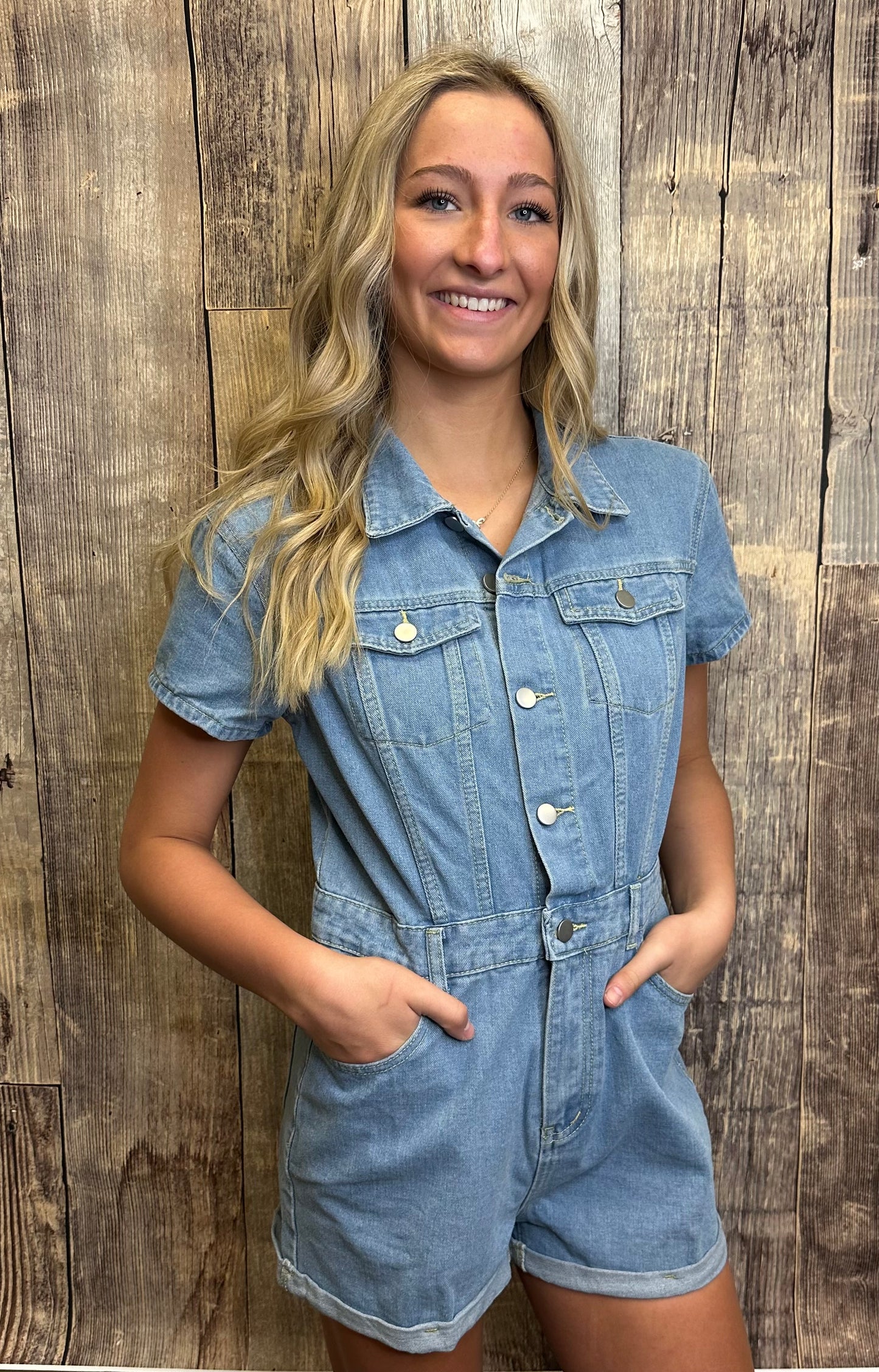 VINTAGE DENIM JUMPSUIT